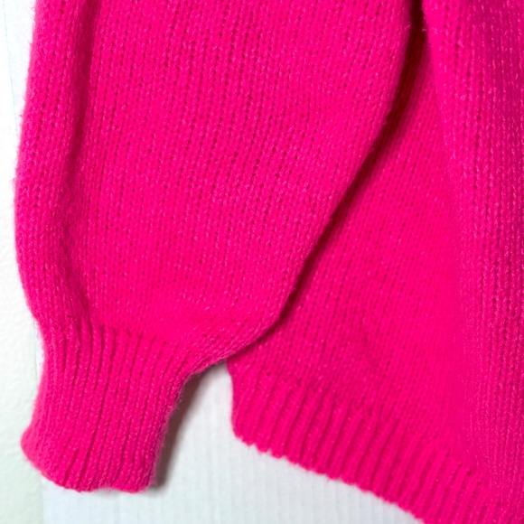 Barbie Pink Knit Cardigan Hippie Rose - Picture 3 of 5